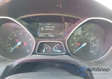 2015 Ford Focus Titanium from USA, damaged, VIN 1FADP3J29FL214819